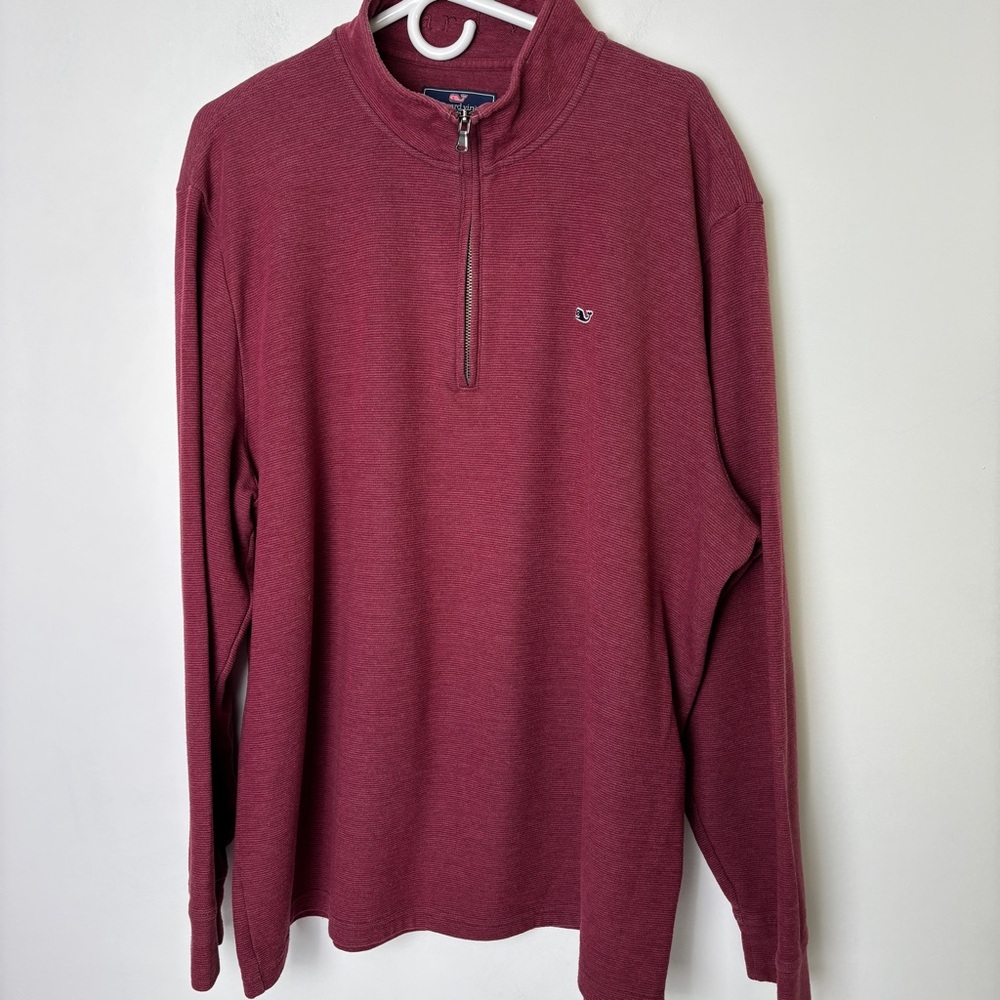Vineyard Vines Saltwater Quarter Zip Pullover Sweatshirt